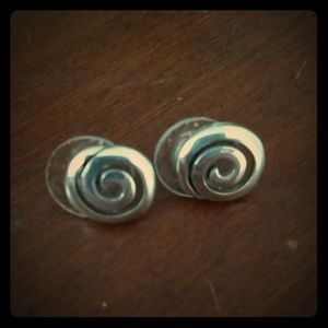 Swirl Stud Earrings